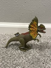 Jurassic World Epic Attack Levels Damage Dilophosaurus Mattel Lights Sounds
