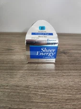 L'eggs Sheer Energy Control Top Sheer Toe White Size B 65510 Vintage 