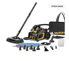 McCulloch Canister Steam Cleaner Mc1375 90 Minute Runtime, 20 Accessories