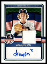 2023 Panini USA Baseball Stars & Stripes Alex Harrington Auto USA #15U-AH