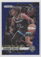 2024 Panini Prizm WNBA Blue Velocity Prizm Diamond DeShields #8 10no