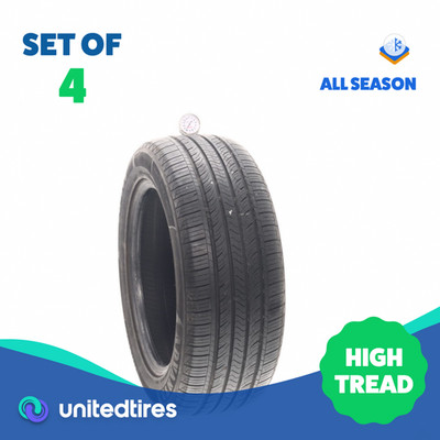 Set of (4) Used 215/55R16 Advanta ER-800 97H - 8.5-9.5/32