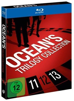 Blu-ray Box/ Ocean's Trilogie - Teil 1+2+3 !! Topzustand !!
