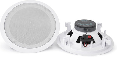 Pair Flush 8  Mount In-Wall In-Ceiling 2-Way Home Speaker System Spring Loaded Q