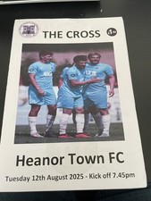 Clay Cross Town v Heanor Town 12.08.25 United Counties Football League