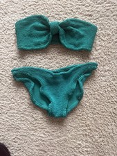 Hunza G Gigi Bikini Set One Size, Emerald 
