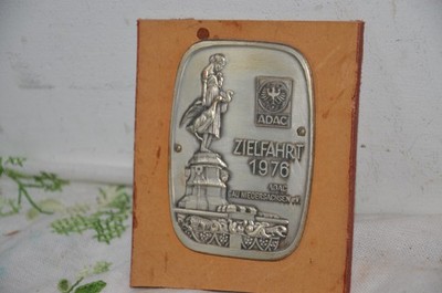 ADAC-PLAKETTE .ZIELFAHRT 1976