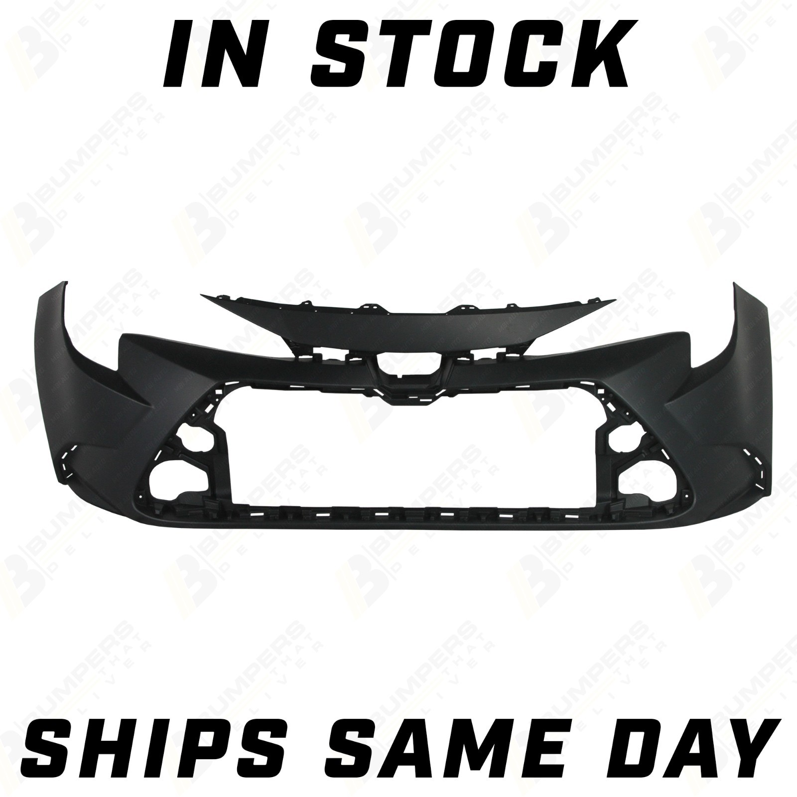 NEW Primered - Front Bumper Cover Fascia for 2020-2026 Toyota Corolla L LE XLE