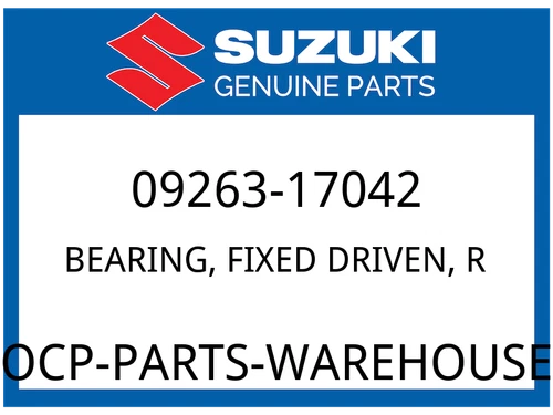 BEARING, FIXED DRIVEN, R | 17X25X16.7