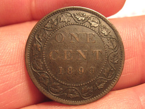 1899 CANADIAN LARGE CENT, FREE SHIPPING (#548E)