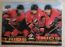 2021-22 UD TIM HORTONS TEAM CANADA TRIOS ERROR S.CROSBY, P.BERGERON & R.GETZLAF
