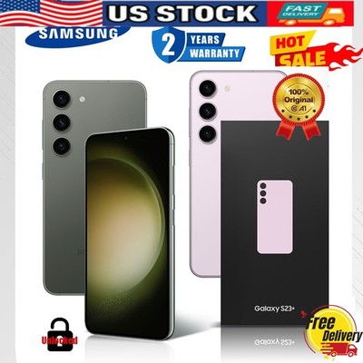 NEW SEALED SAMSUNG GALAXY S23 PLUS+ 5G UNLOCKED 2 YEAR WARRANTY FAST SHIPPING