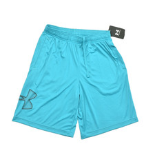 NEW Under Armour Youth Boys' Turquoise S/P Loose Fit Shorts Size S