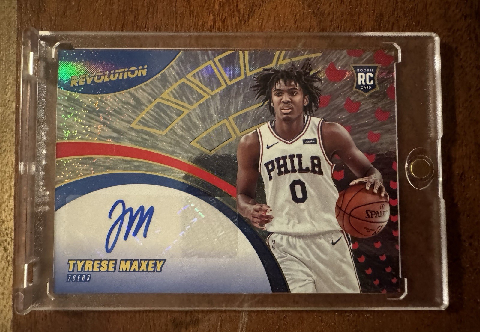 Tyrese Maxey 2020 Revolution #RA-TM Rookie Autographs Price Guide 