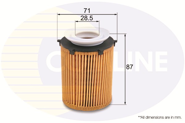 COMLINE EOF256 Oil Filter for INFINITI,MERCEDES-BENZ