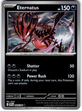 Pokemon Eternatus Phantasmal Flames 69/94 Reverse Holo Near Mint English