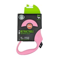 Great Choice Retractable Dog Leash Pink 16 Ft Cord