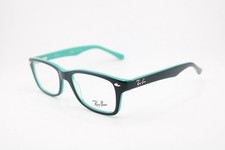 NEW RAY-BAN JUNIOR RB 1531 3841 DARK GREEN SILVER AUTHENTIC EYEGLASSES 48-16
