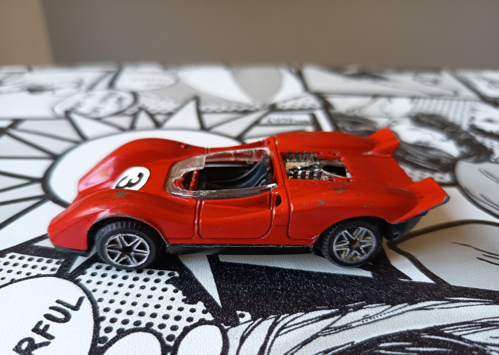 Modellino Auto Politoys Export 594 Abarth 3000 Vintage. Scala 1:43 Made In Italy