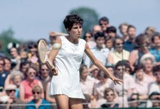Tennis Maria Bueno Of Brazil At The Beckenham Tennis Club 1968 Old Photo