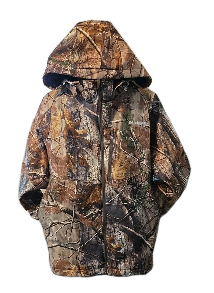 Columbia Men's PHG Omni Heat and Shield Mossy Oak Infinity Camo Jacket 2XL - Image 3 of 4