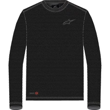 Alpinestars Inclinate Mesh Long-Sleeve T-Shirt - Black - Large 1214-73500-10-L