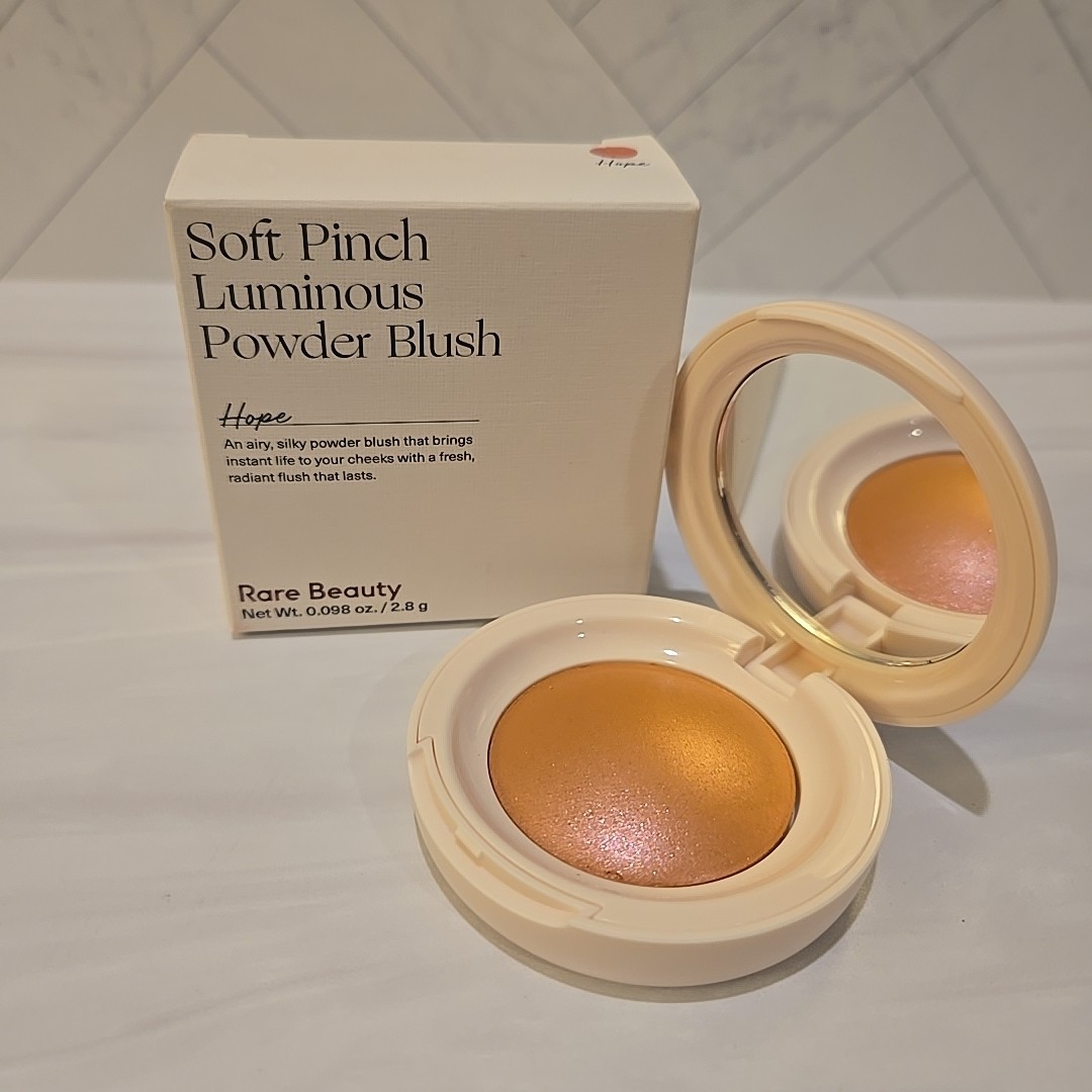 NIB Rare Beauty Soft Pinch Luminous Powder Blush HOPE Full Sz 2.8g 0.098oz