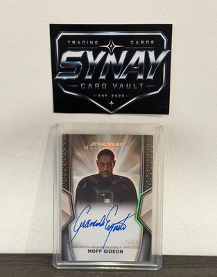 Moff Gideon Auto On-Card /50 25-26 Topps Star Wars Masterwork Giancarlo Esposito