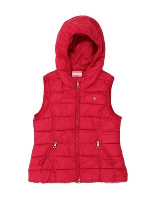 Champion Mädchen gefütterte Weste mit Kapuze 7-8 Jahre Small rosa CJ10