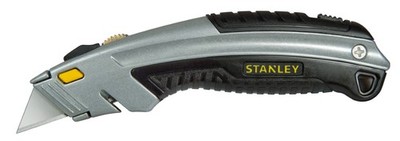 Stanley Messer  Länge 180 mm 3 Ersatzklingen schneller Klingenwechsel 0-10-788