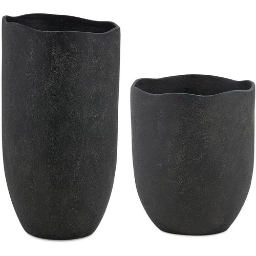 Uttermost 18324 Komorebi 17 X 9 inch Indoor-Outdoor Vases, Set of 2 - Picture 1 of 4