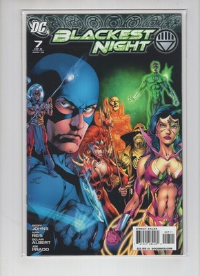 Blackest Night #7 (2010) 1st app White Lantern Ring, DC Comics