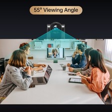 Conference PTZ Camera 4K 8MP HD USB 5.8G Wireless Video Conference Room Cam LCEH