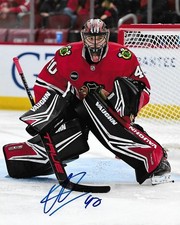 Arvid Soderblom Signed 8x10 Photo Chicago Blackhawks Autographed COA