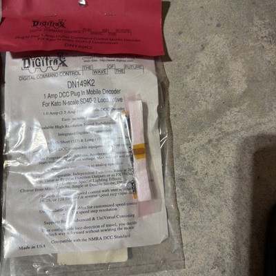 Digitrax DN149k2 Mobile Decoder DCC N Scale New