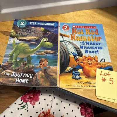 #ad Lot 5—set Of 6 Level 2 2 Level 1 Paperback Books Ice Age Shark Hot Rod Hamst $4.10