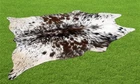 100% New Cowhide Rugs Area Cow Skin Leather (46" x 43") Cow hide SA-2716