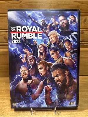 WWE: Royal Rumble 2023 DVD Late Release 2 Disc Set With Stone Cold Fathead VGC 