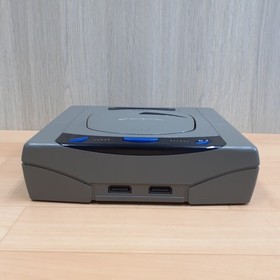 Sega Saturn Console with 2 Virtua Stick controllers & 3 games Japanese Gray