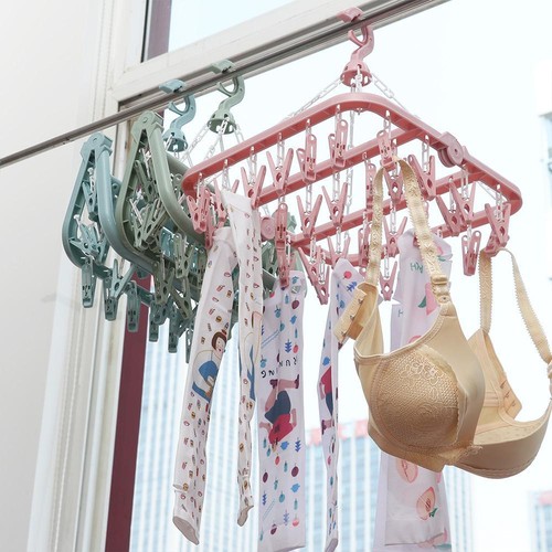 Underwear Socks Wash Drying Holder Pants Hanger Laundry Holder Rack