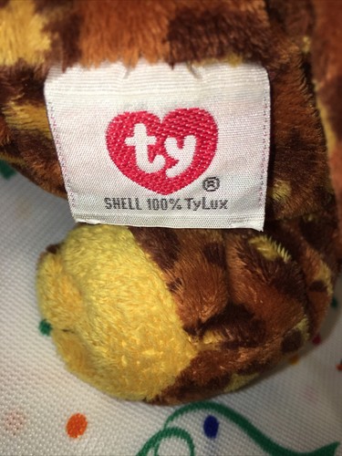 VGUC-9” 2003 TY Pluffies POKEY Plush Cheetah Leopard Stuffed - 第 3/4 張圖片