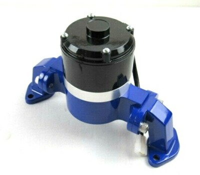 #ad Aluminum BBC 454 Chevy High Flow Electric Water Pump Blue K71307BU $130.00