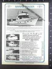 1979 ADVERTISEMENT for Marine Trader 49 Trawler motor yacht boat 34 DC