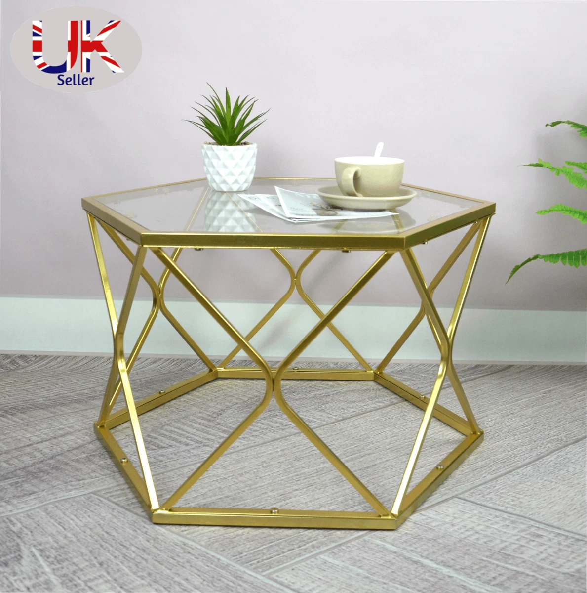 Gold coffee on sale table ebay