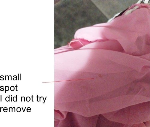 Vestido hecho a mano vintage rosa hasta el suelo para mujer, calidad en todas partes - Imagen 11 de 13