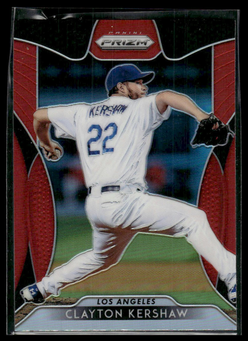 2019 Panini Prizm #98 Clayton Kershaw Red Los Angeles Dodgers | eBay