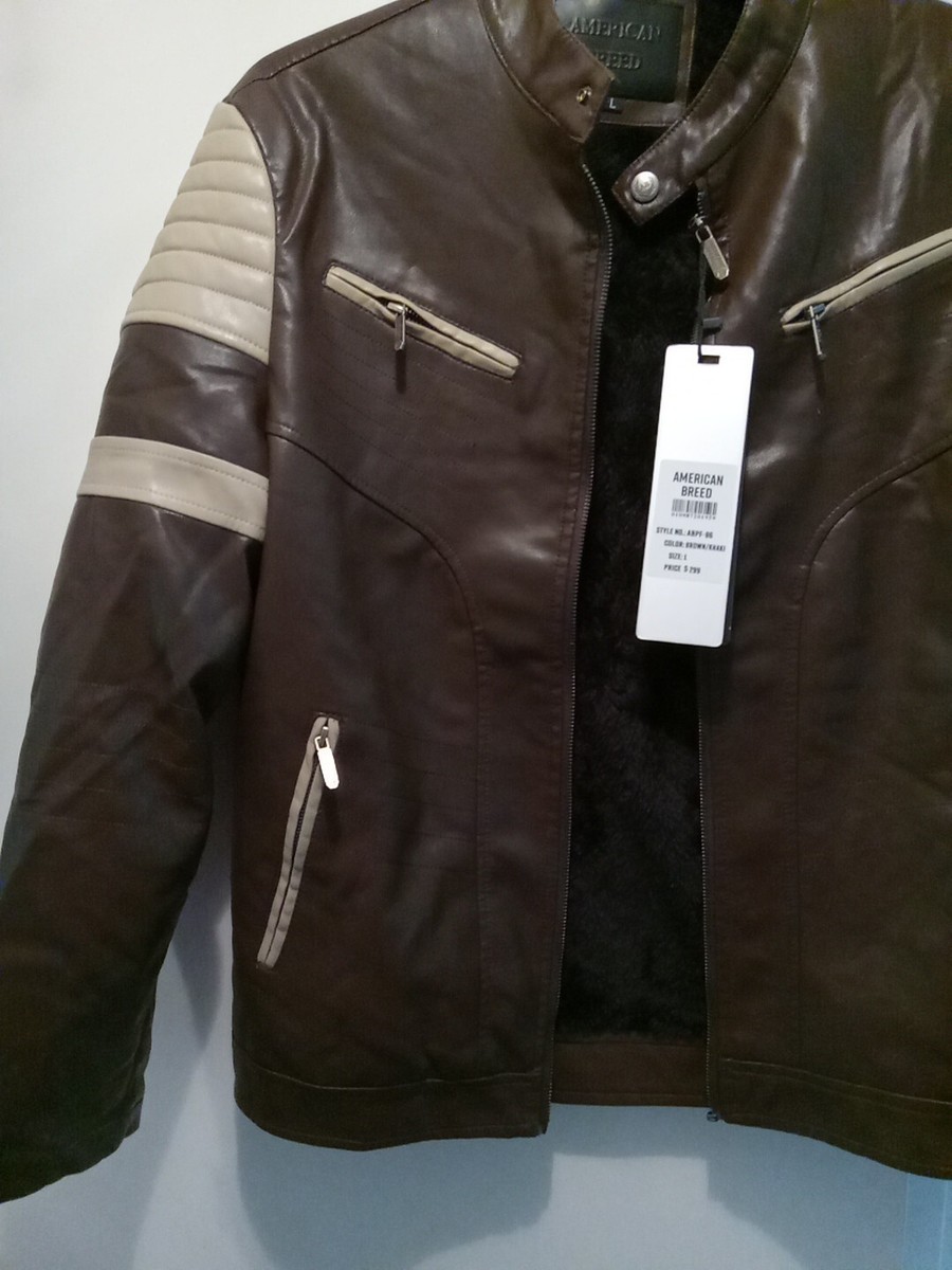 American Breed leather jacket | eBay