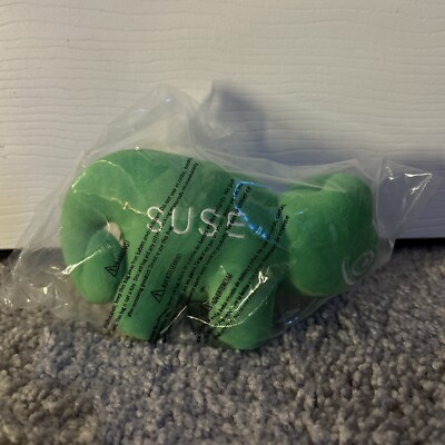 SUSE Linux GEEKO Plush Chameleon Lizard 6  Stuffed Mascot New In Package