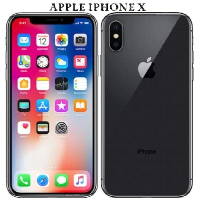 NEW Apple iPhone X - 256GB , Unlocked - Never used with box NEW Apple iPhone X - 256GB , Unlocked - Never used with box