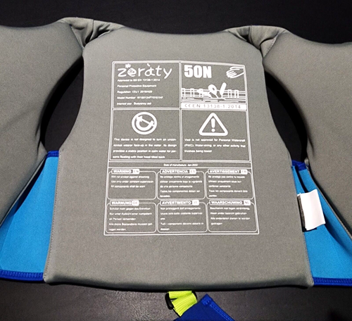 Zeraty Freizeitweste Schwimmweste Kleinkind Kinder Größe SM Alter 1 - 3 verstellbar - Bild 5 von 7
